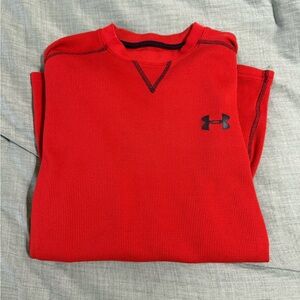 Under Armour Men's orange waffle knit M